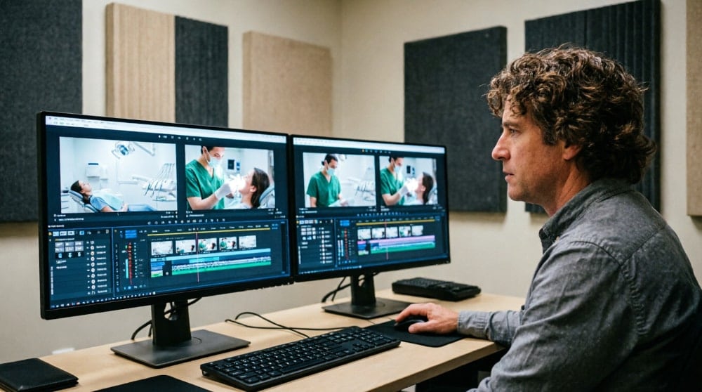 réalisation vidéos dentaires post-production